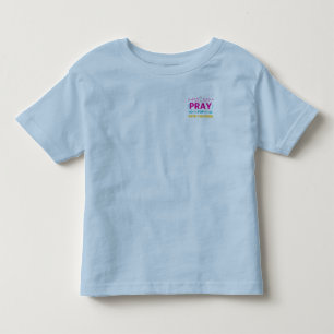Pray for safe children toddler t-shirt