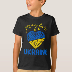 Pray For Ukraine - I Stand With Ukraine - Support T-Shirt