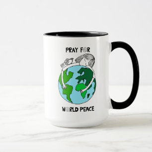 Pray For World Peace Mug