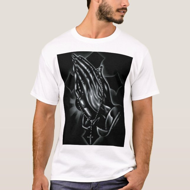 Pray hands T-Shirt (Front)