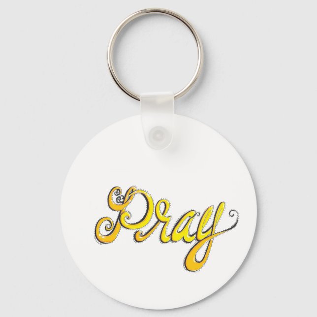 Pray Keychain (Front)