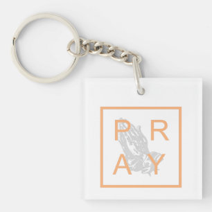PRAY KEYCHAIN