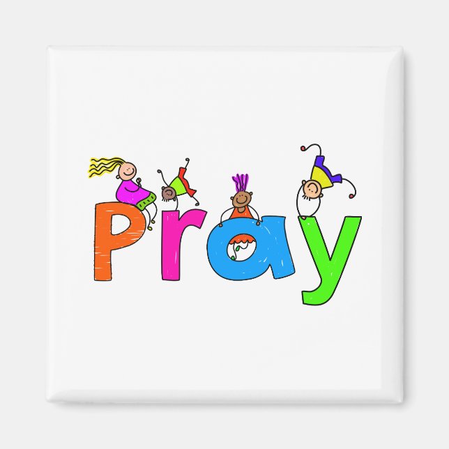 Pray Kids Magnet (Front)