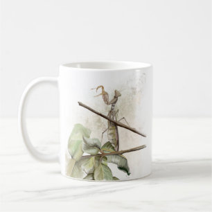 Pray Mantis watercolor  Coffee Mug
