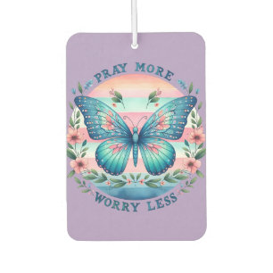 Pray More Worry Less Air Freshener