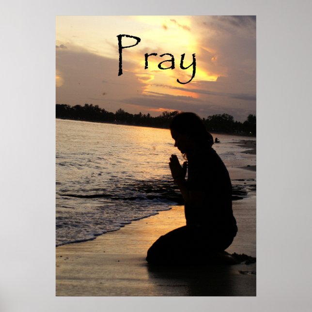 "Pray" poster (Front)