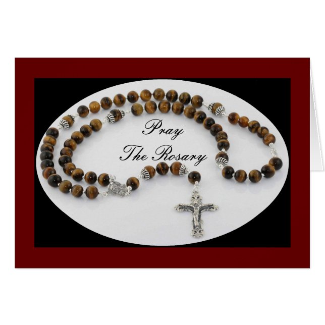 Pray The Rosary (Front Horizontal)