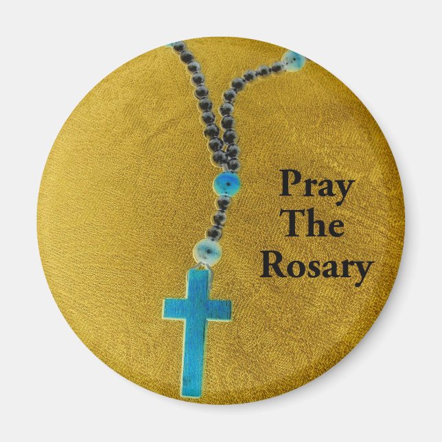 PRAY THE ROSARY MAGNET (Front)