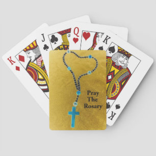 PRAY THE ROSARY PLAYING CARDS