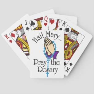 Pray The Rosary Playing Cards