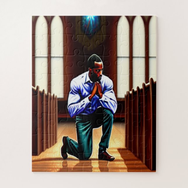 Pray Through It Jigsaw Puzzle Puzzle (Vertical)