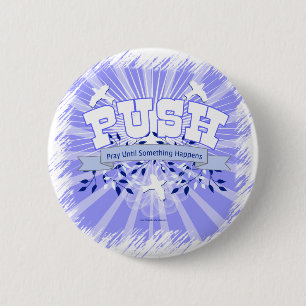 Pray Until Something Happens 2 Inch Round Button