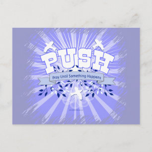 Pray Until Something Happens Postcard