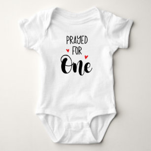 Prayed for One Twins Baby Bodysuit