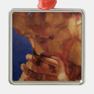 Prayer 1981 metal ornament