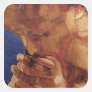 Prayer 1981 square sticker