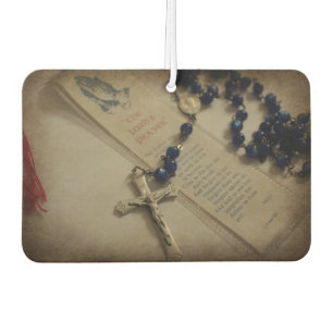 Prayer and Rosary Air Freshener