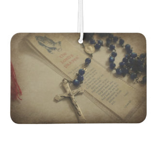 Prayer and Rosary Air Freshener