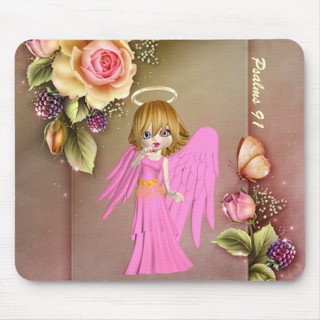 Prayer Angel#2  Mousepad (Front)