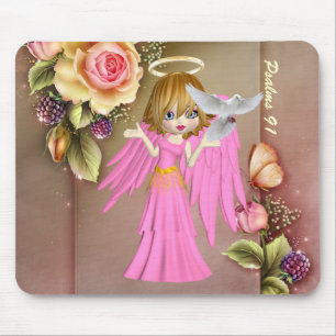 Prayer Angel#4 Mousepad