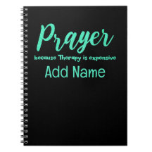 Prayer Beats Therapy Funny Personalized