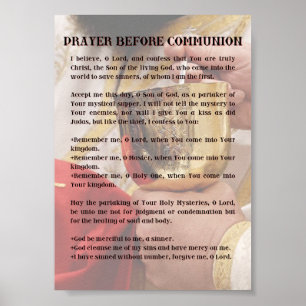 Prayer before Communion Print