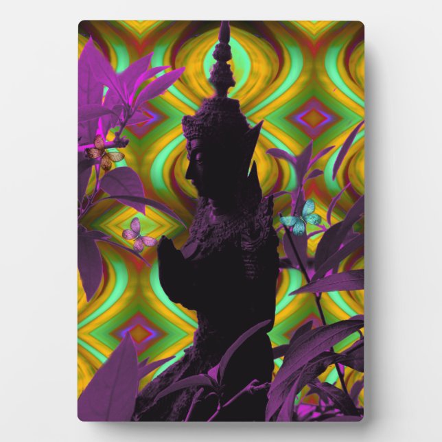 Prayer Buddha  Plaque (Front)