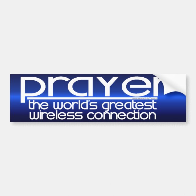 PRAYER BUMPER STICKER (Front)