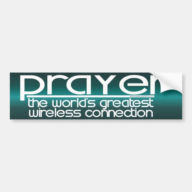PRAYER BUMPER STICKER (Front)