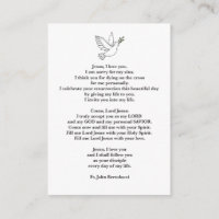 Prayer Card