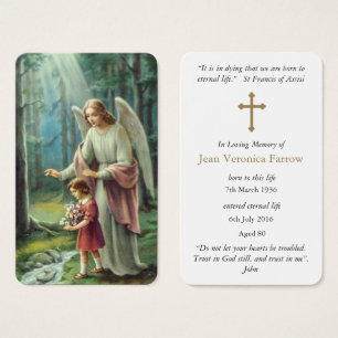 Prayer Cards   God's Angel