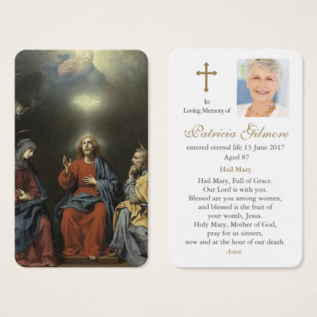 Prayer Cards | Holy Family & Holy Spirit (Front & Back)