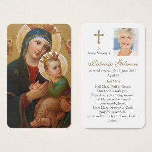 Prayer Cards Our Lady Perpetual Help 1