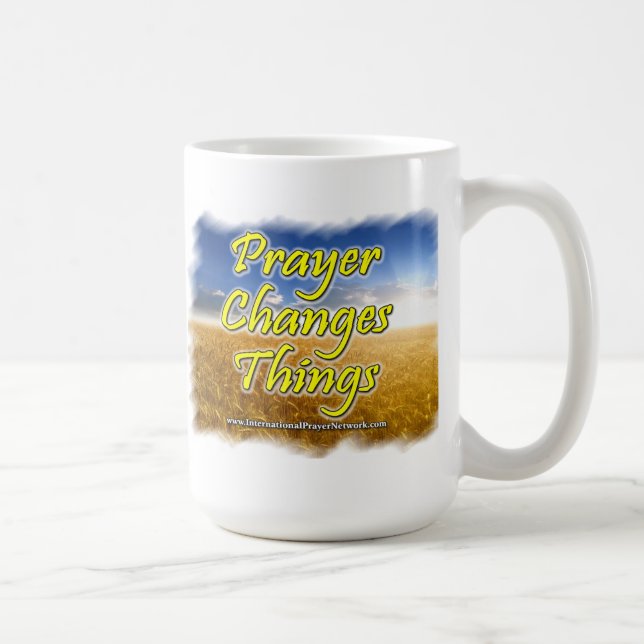 "Prayer Changes Things" Coffee Mug (Right)