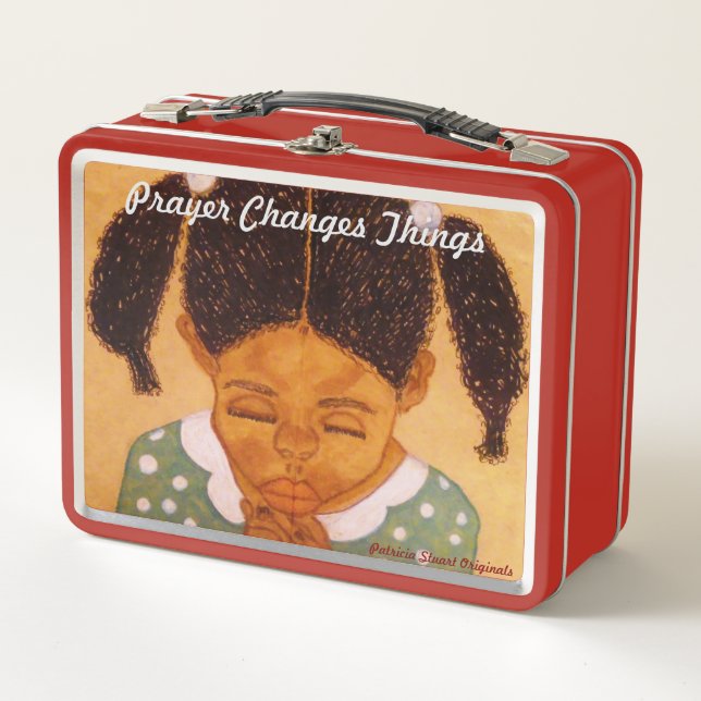 Prayer Changes Things Lunch Box (Front)
