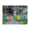 Prayer flags at temple