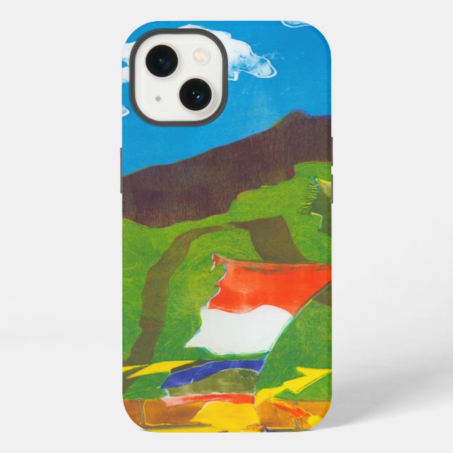 Prayer Flags II iPhone Case (Back)