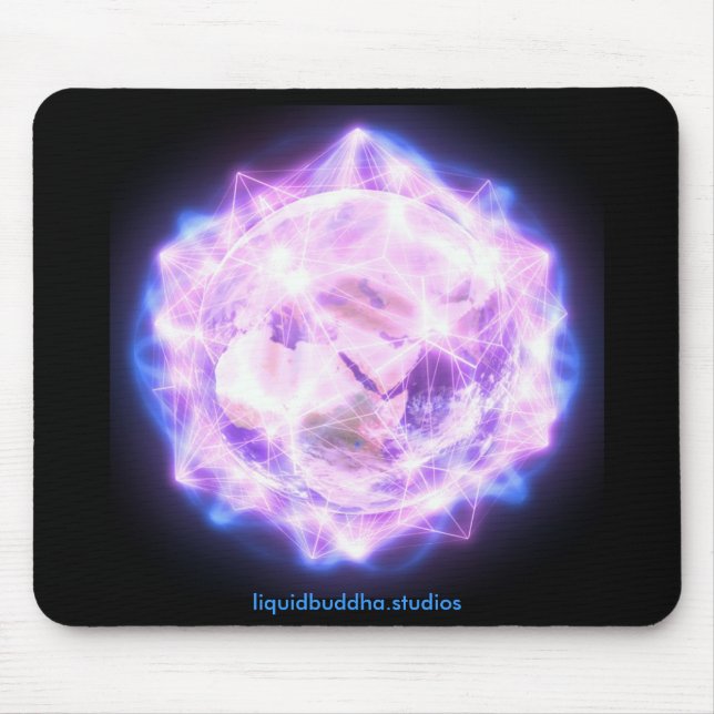 Prayer for Gaia mousepad, branded Mouse Pad (Front)