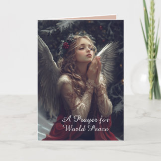 Prayer for Peace Greeting Card