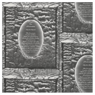 Prayer For Restoration Fabric