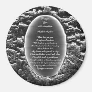 Prayer for Restoration Magnet