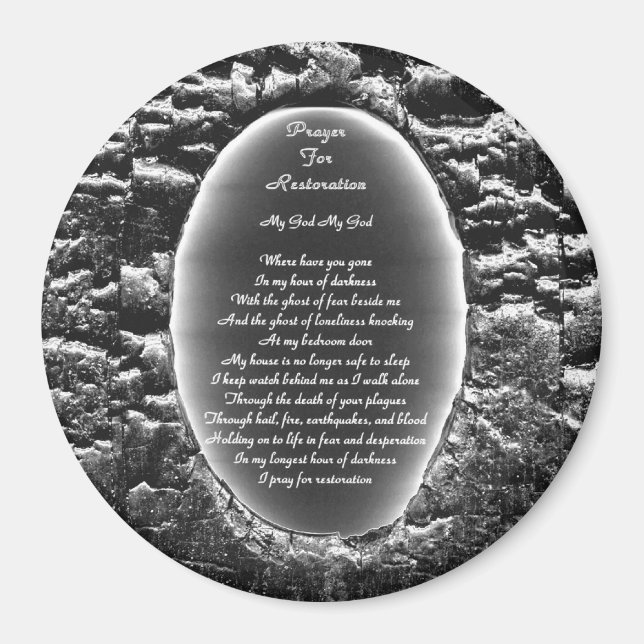 Prayer for Restoration Magnet (Front)