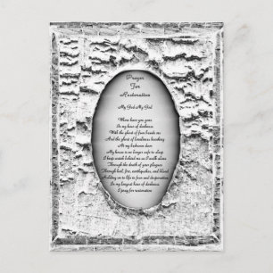 Prayer for Restoration Postcard