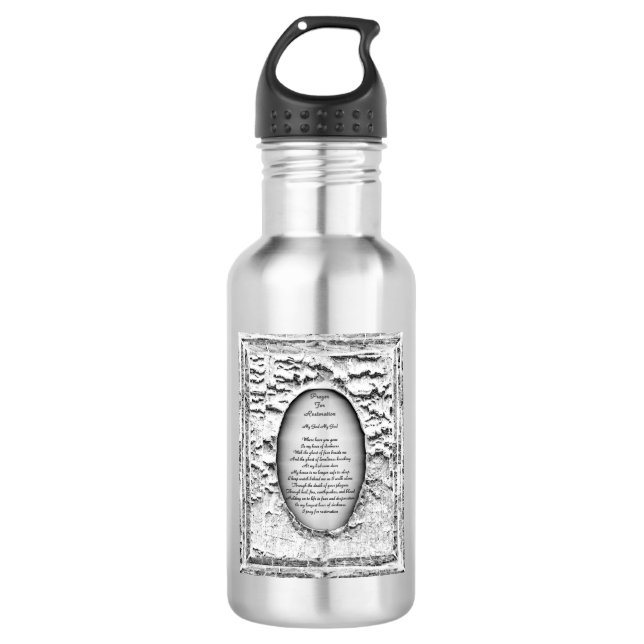 Prayer For Restoration Water Bottle (Front)
