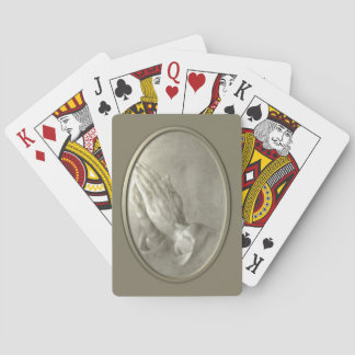 Prayer Hands Playing Cards