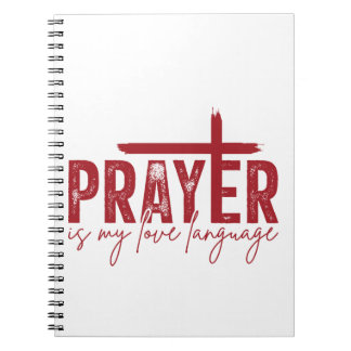 Prayer Is My Love Language | Christian Prayer Notebook