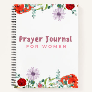 Prayer Journal For Women - Spiral Bound