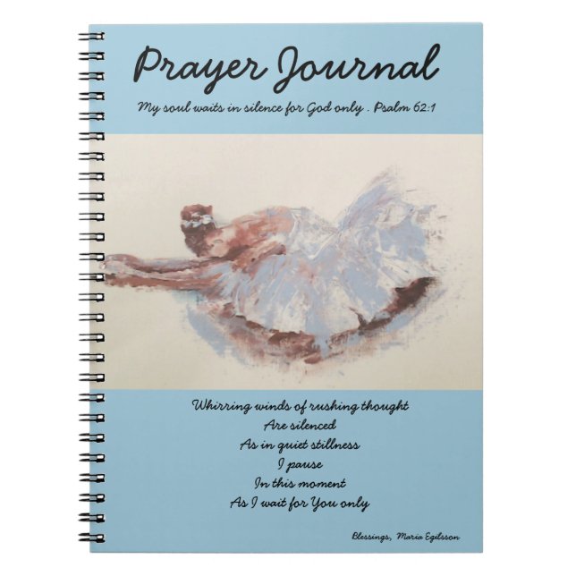 Prayer Journal With Ballerina (Front)