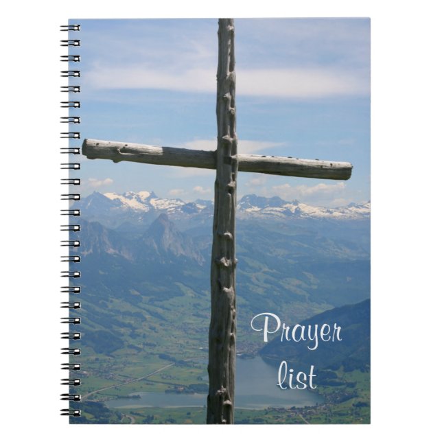 Prayer list notebook (Front)