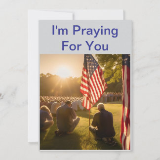 Prayer of Encouragement Holiday Card